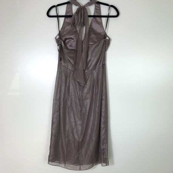Vera Wang Lavender Halter Cocktail Dress 4 NWT - Picture 7 of 12